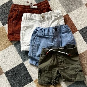 Baby Shorts Bundle 12-18m